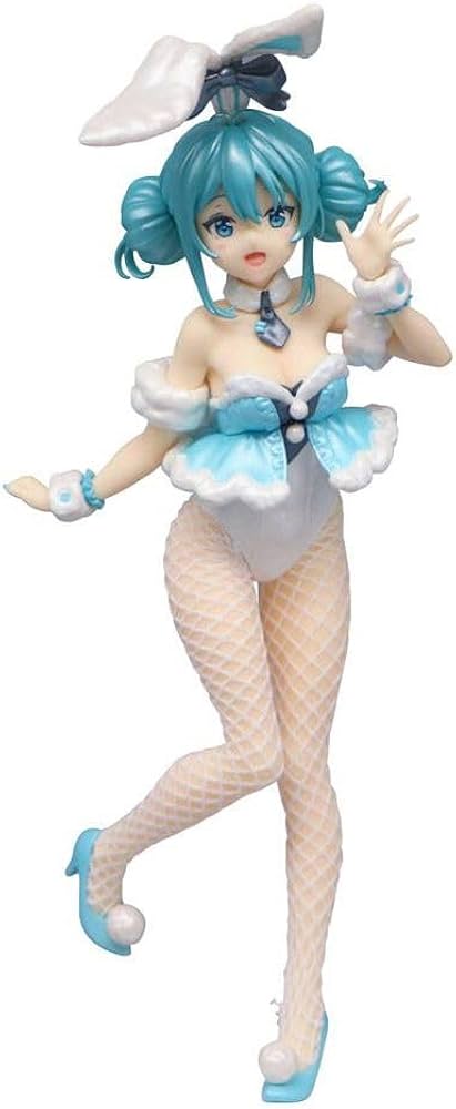 littlebuddy Hatsune Miku BiCute Bunnies Figure-Hatsune Miku White
