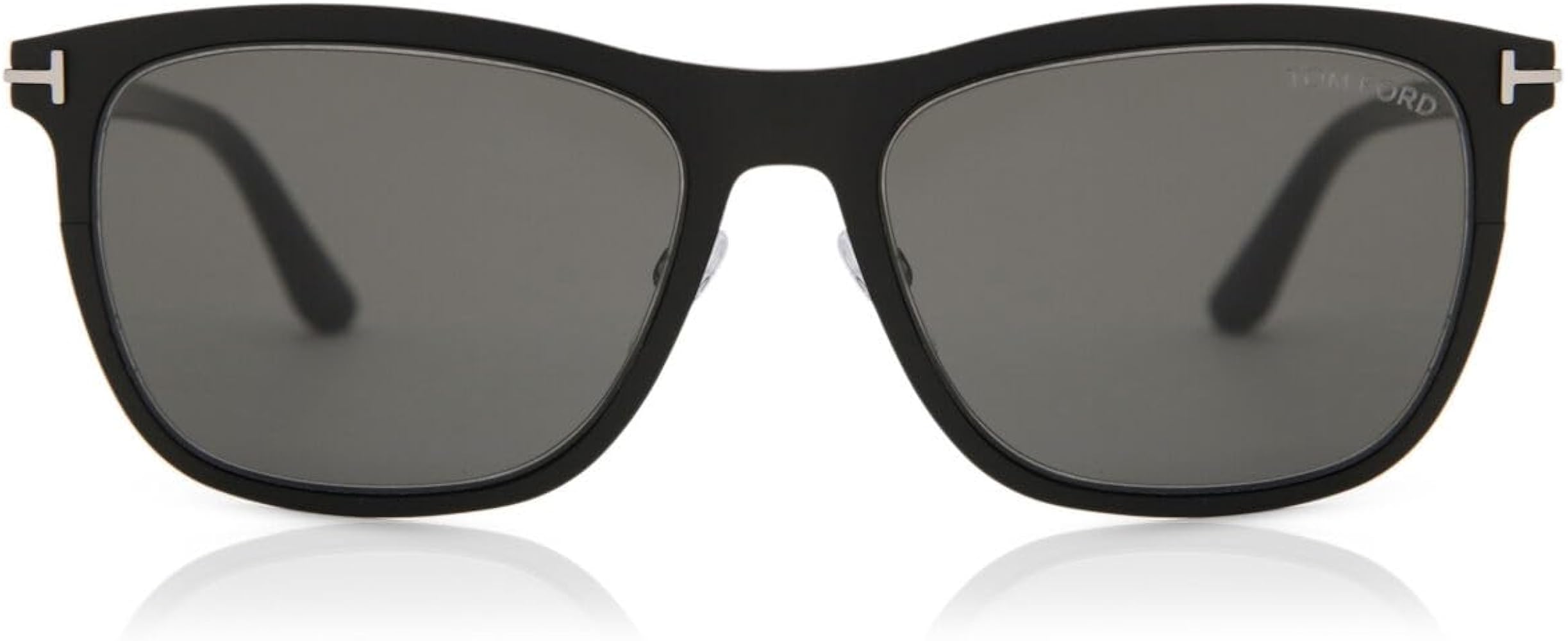 Amazon.com: Tom Ford FT0526 02A Matte Black FT0526 Oval Sunglasses