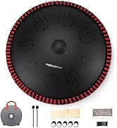 Amazon | MOOZICA 14インチ スリットドラム タングドラム ハンドパン