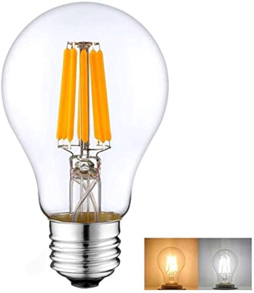 Amazon | LEDフィラメント電球 エジソン電球 LED電球 60W相当 E26