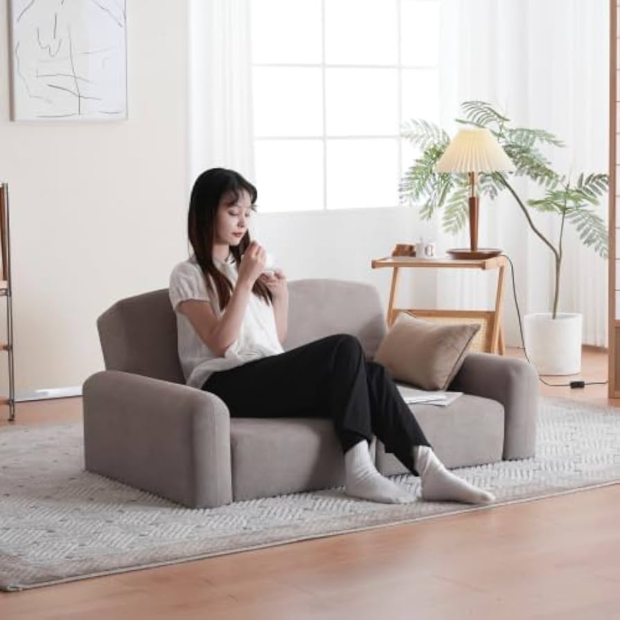 Amazon.co.jp: ソファ ソファベッド フロアソファ コンパクト