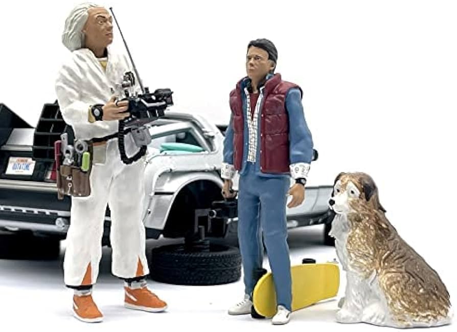 Amazon.co.jp: 1/64レジンフィギュア バック・トゥ・ザ・フューチャー