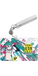 Amazon.co.jp: レーシングミク 2025Ver. ナンバープレート風アルミ