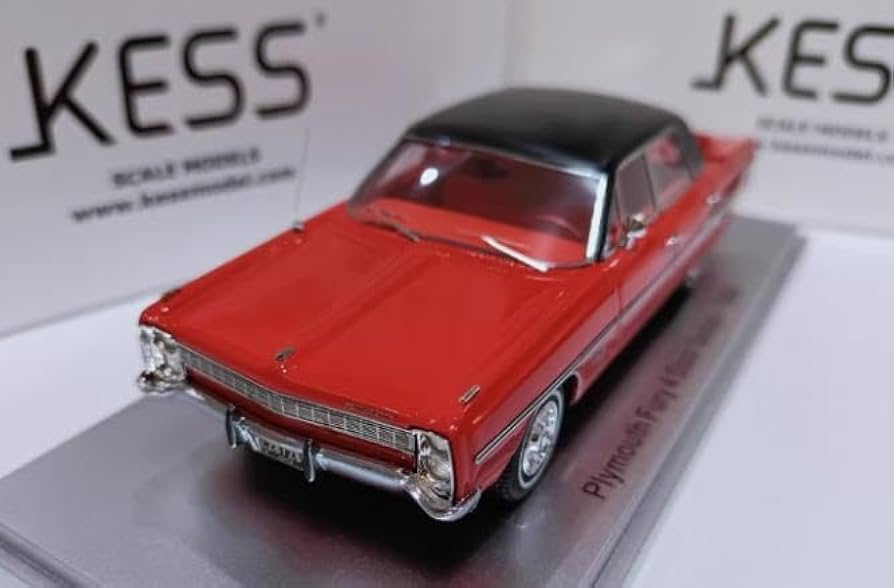 Amazon | KESS 1/43 プリムス Plymouth Fury Sedan 1968 | ミニカー