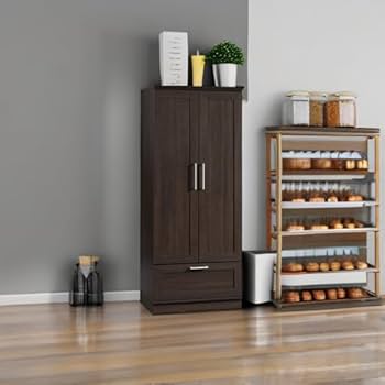 Amazon.com: Sauder HomePlus Wardrobe/Pantry cabinets, L: 28.98