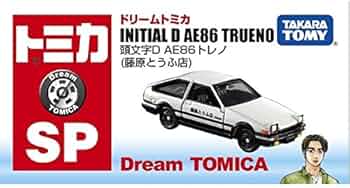 Amazon | ドリームトミカ 頭文字D AE86 トレノ（藤原とうふ店