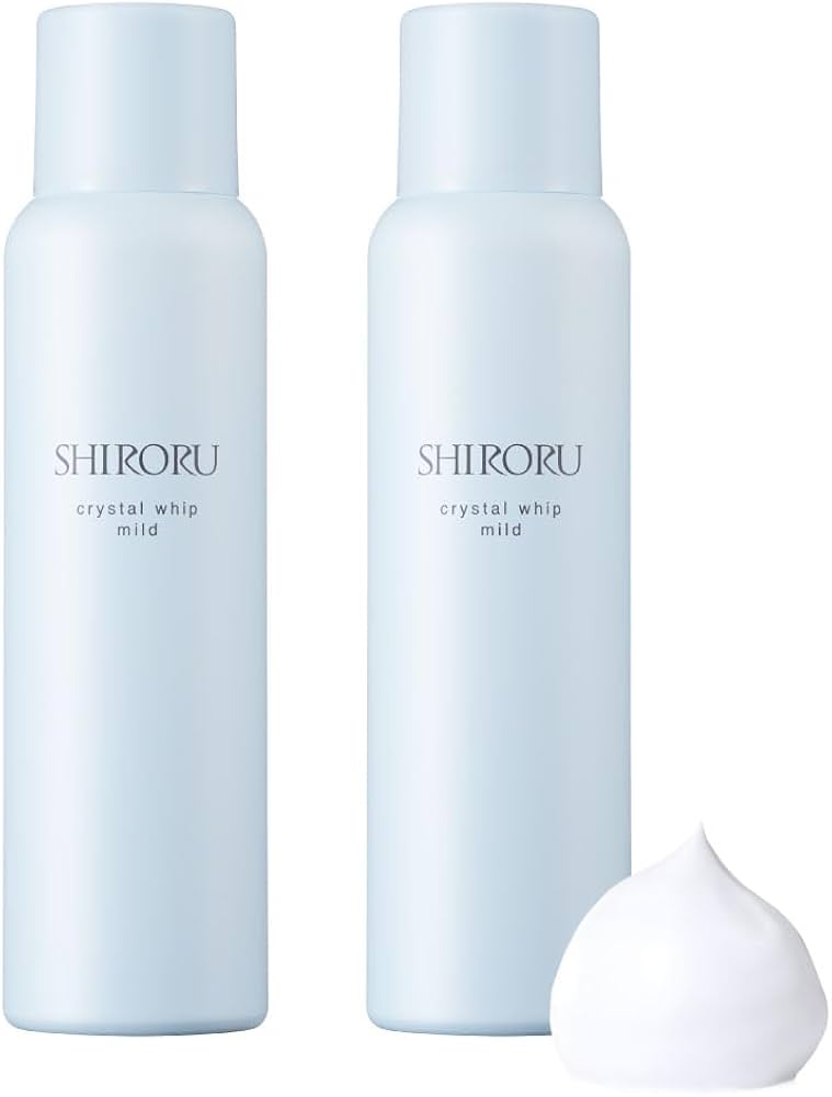 Amazon | SHIRORU (シロル) クリスタルホイップ マイルド (泡 洗顔