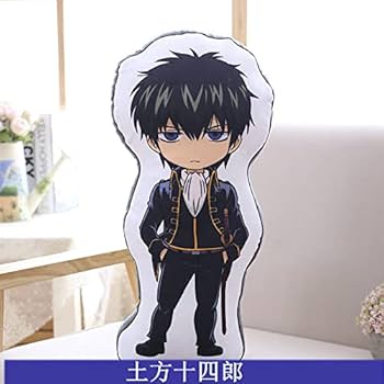 Amazon.co.jp: 銀魂 抱き枕 クッション ぬいぐるみ枕 坂田銀時 土方十