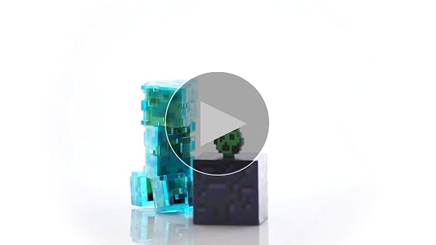 Amazon.com: Minecraft Charged Creeper Pack Figure Pack : Toys & Games