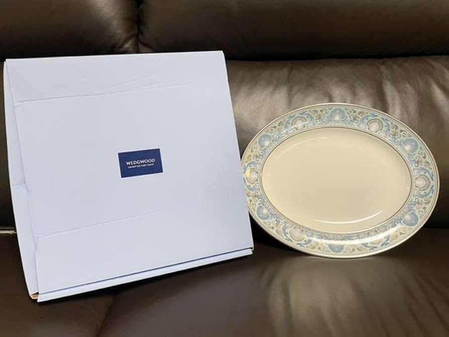 Amazon.co.jp: ウェッジウッド ドルフィンブルー プレート お皿