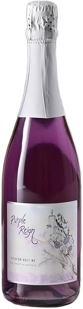 Amazon.co.jp: 世界初 【紫ワイン スパークリング】ボトルのみ 750ml