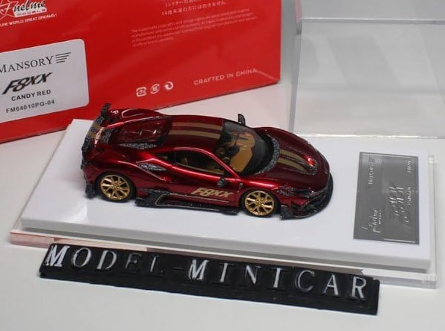 Amazon | Fuelme 1/64 フェラーリ Ferrari Mansory F8 F8XX Resin