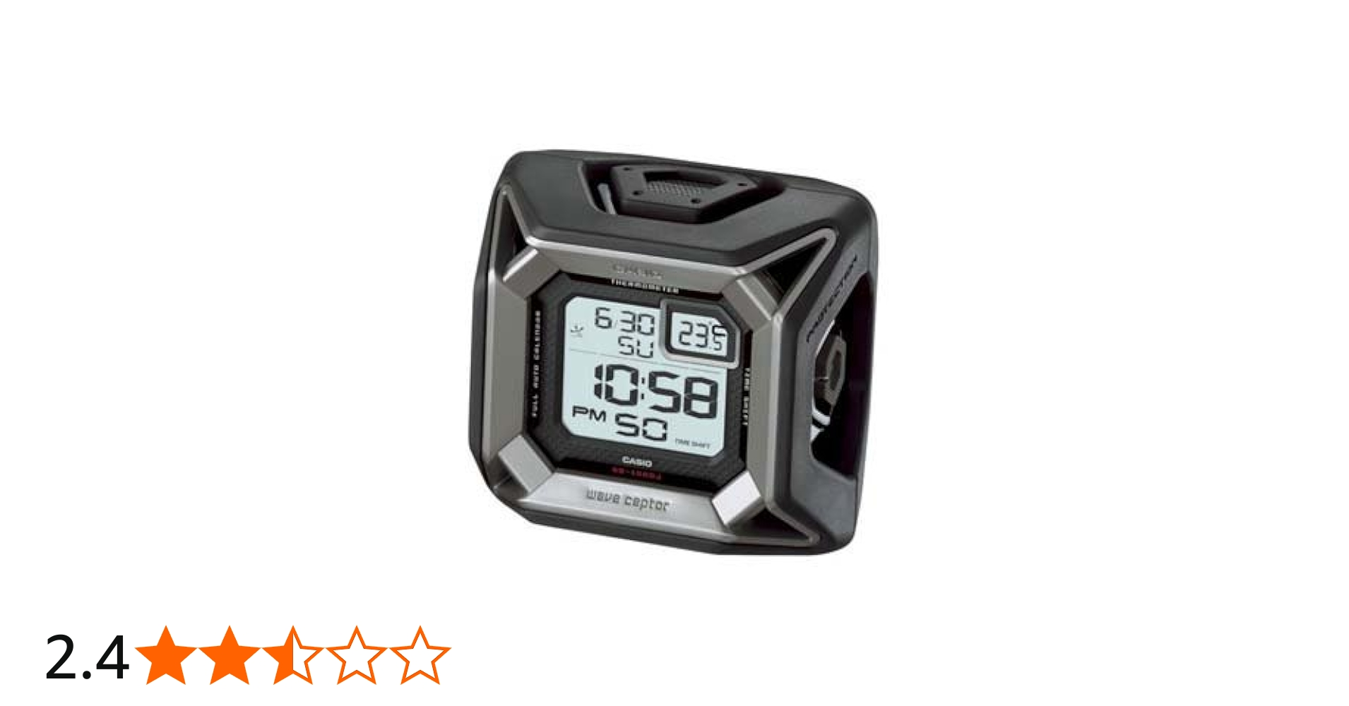 Amazon.co.jp: CASIO (カシオ) 目覚し時計 WAVE CEPTOR ウェーブ