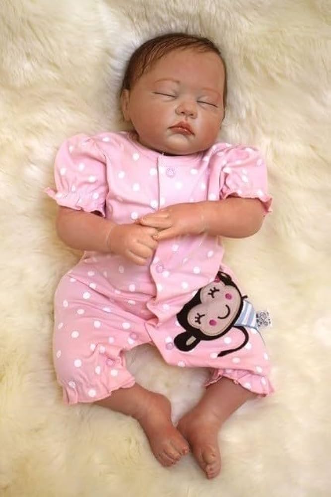 Amazon.co.jp: リボーンドール 女の子 ねんね 抱っこ 寝顔 新生児