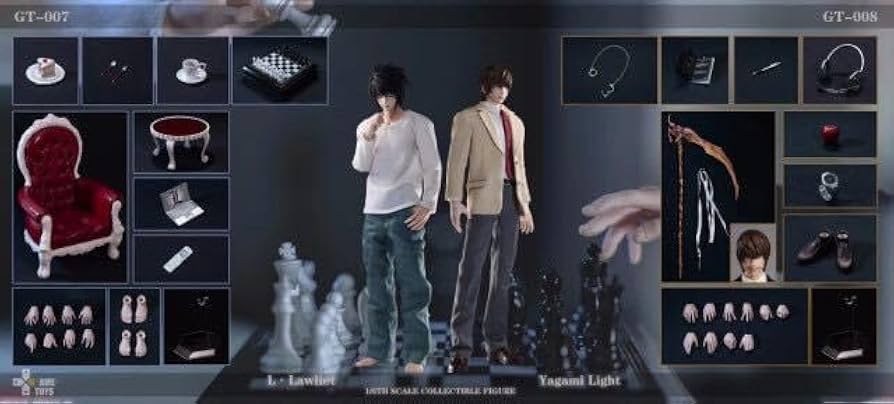 Amazon | 未開封GAMETOYS GT-007 008 デスノート Death note 死神 夜神