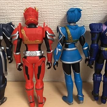 Amazon.co.jp: ソフビ【幻星神ジャスティライザー5体セット】 : おもちゃ