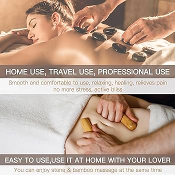 Amazon.com: Goodtar Massage Stones Set with Warmer Kit Hot Rocks