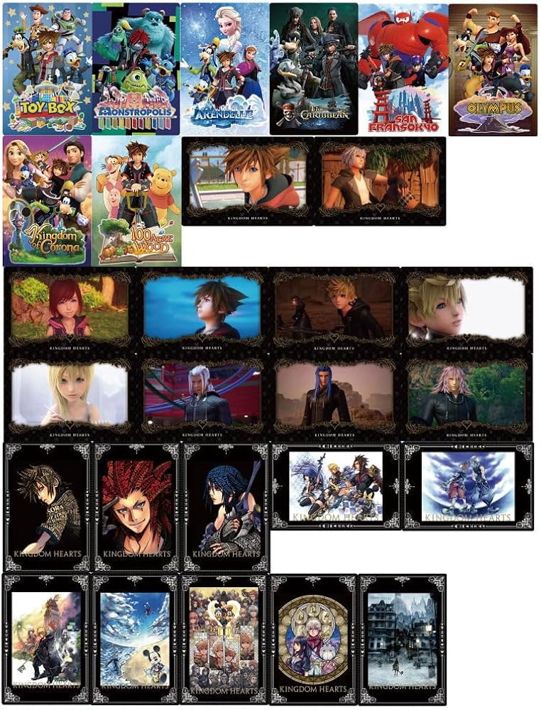 Amazon | キングダムハーツ ウエハース memorial collection 全28種
