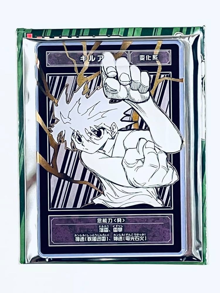 HUNTER×HUNTER クラピカステータスカード缶バッジアクスタ