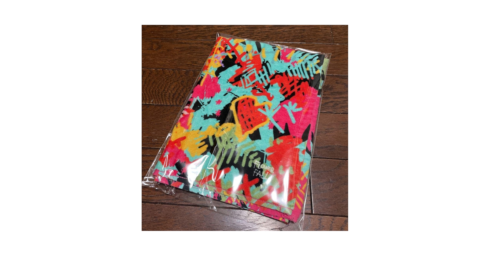 米津玄師 '15 花ゆり落ちる drawing towel 米津玄師 '15 花ゆり落ちる