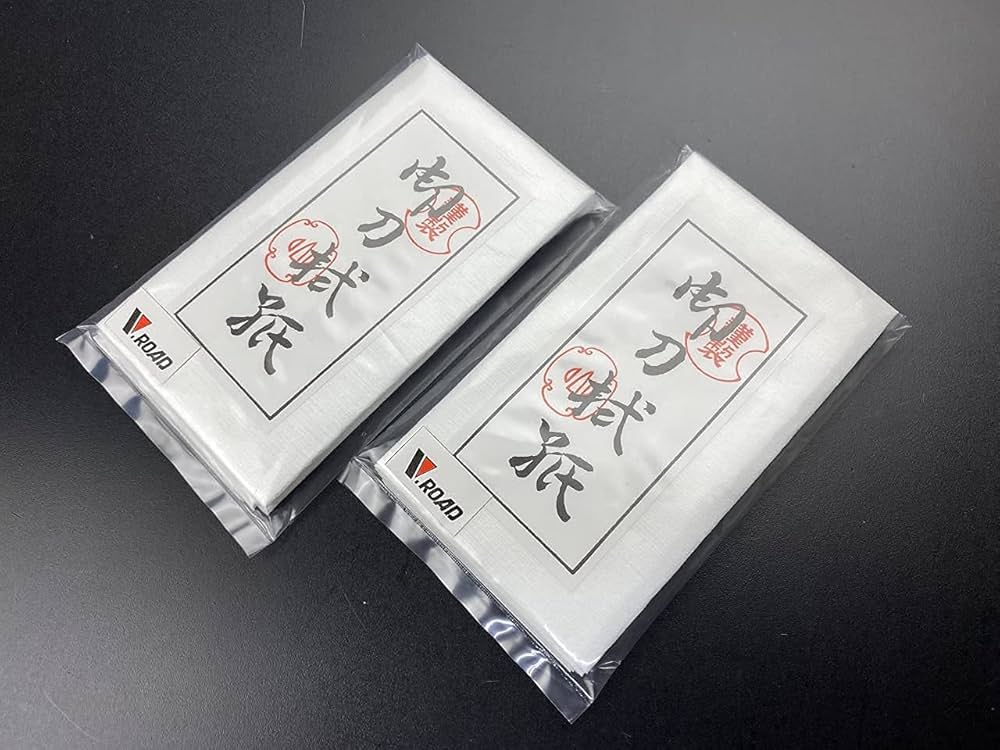 Amazon | 刀剣手入具 刀拭紙 2袋セット 1袋3枚入り | V.ROAD