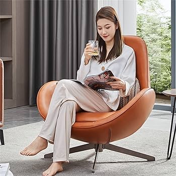 Amazon｜ソファチェア シングルソファーエッグシェルチェア