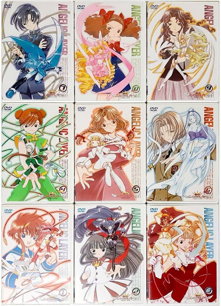 Amazon.co.jp: アニメCLAMP原作 エンジェリックレイヤー DVD全巻