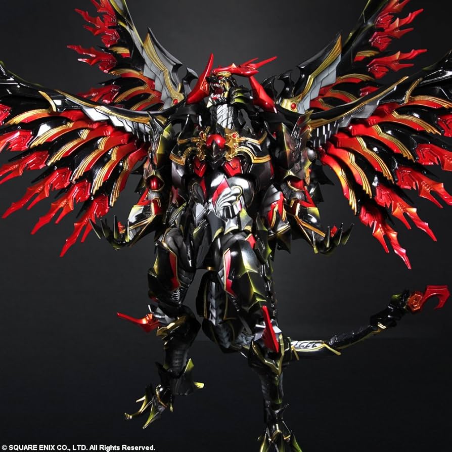 Amazon.co.jp: FINAL FANTASY VARIANT PLAY ARTS改 バハムート(PVC塗装