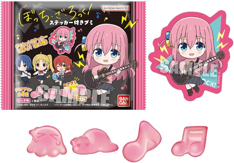 Amazon | ぼっち・ざ・ろっく！ ステッカー付きグミ (12個入) 食玩