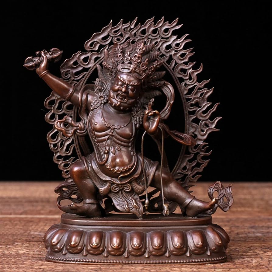 反弾琵琶 天女像 高さ約33㎝ 重さ約2キロ 真鍮 仏像 置物 仏教美術 反