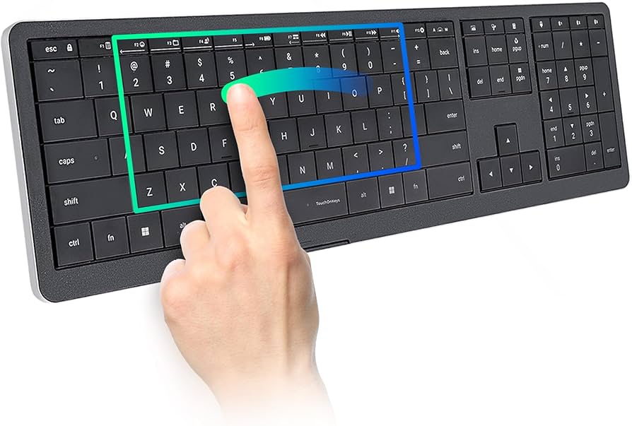 Amazon.com: Clevetura CLVX 1 Windows | Touch On Keys & Gestures AI