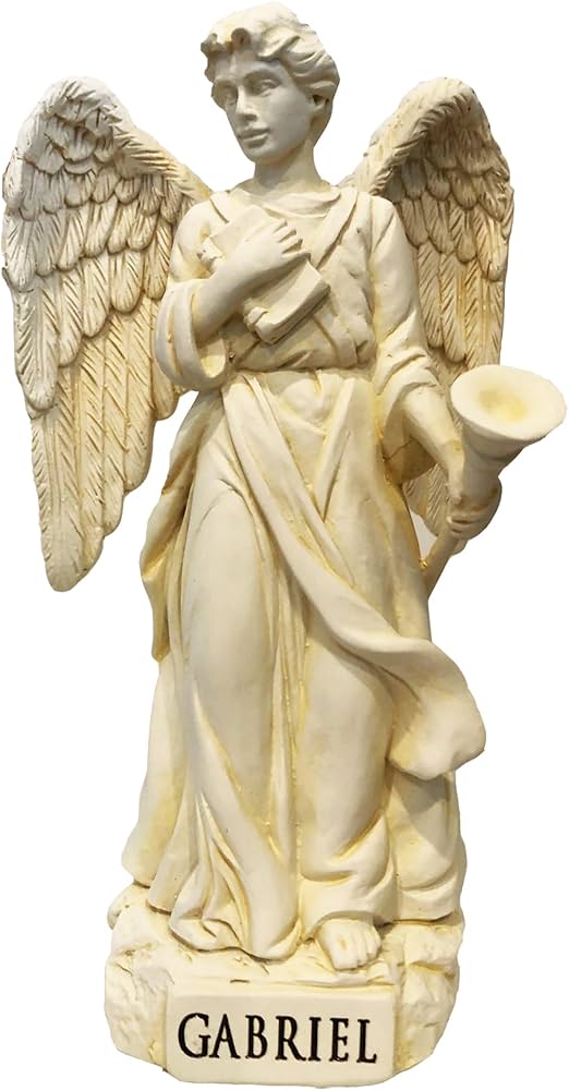 Amazon.co.jp: AngelStarの置物-大天使ガブリエル(4.5インチ) : ホーム