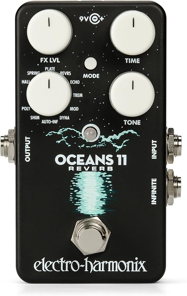 Amazon | electro-harmonix/OCEANS 11 Multifunction Digital Reverb