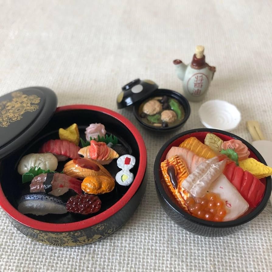 Amazon.co.jp: リーメントぷちサンプルシリーズ 満喫和食処 海鮮丼