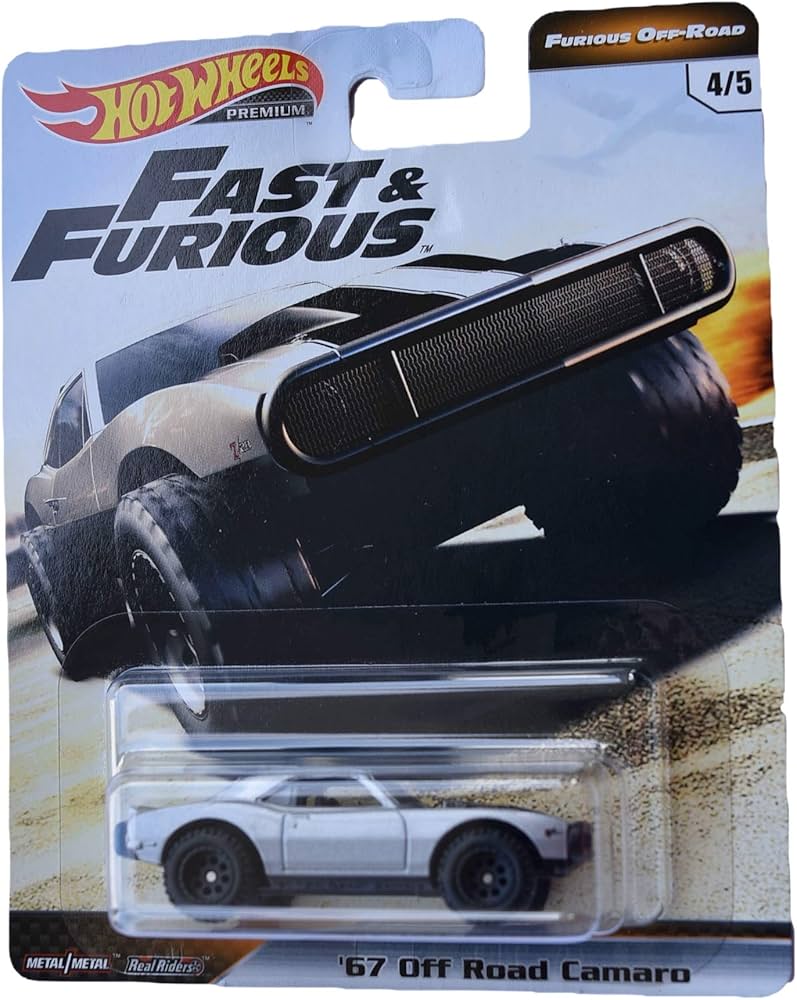 Amazon | Hot Wheels Furious Off Road '67 オフロード カマロ 4/5