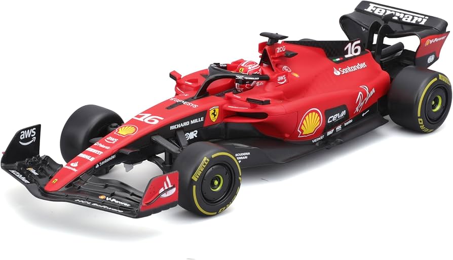 Amazon.com: Maisto Tech RC F1 1:24 Ferrari SF-23 (2023) - Leclerc