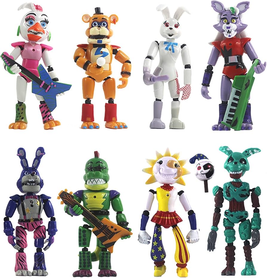 Amazon.co.jp: LGSAFDLQ(小さな店) FiveNightAtFreddyフィギュア、FNAF