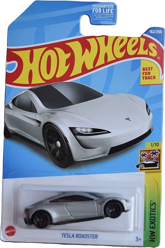 Amazon.com: Hot Wheels Tesla Roadster : Toys & Games