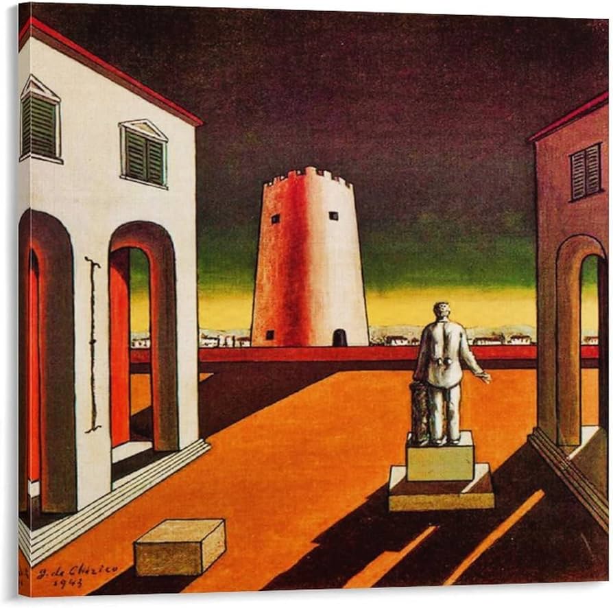 Amazon.co.jp: Giorgio De Chiricoジョルジョ・デ・キリコ 名画の数々