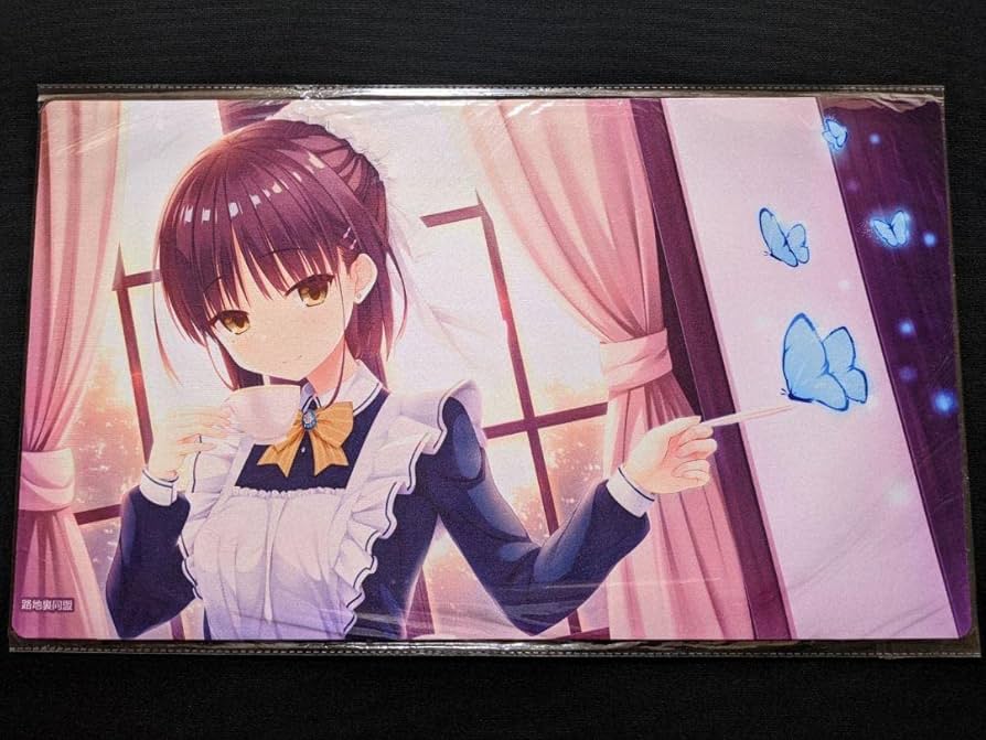 Amazon | プレイマット ゆずソフト 喫茶ステラと死神の蝶 四季ナツメ