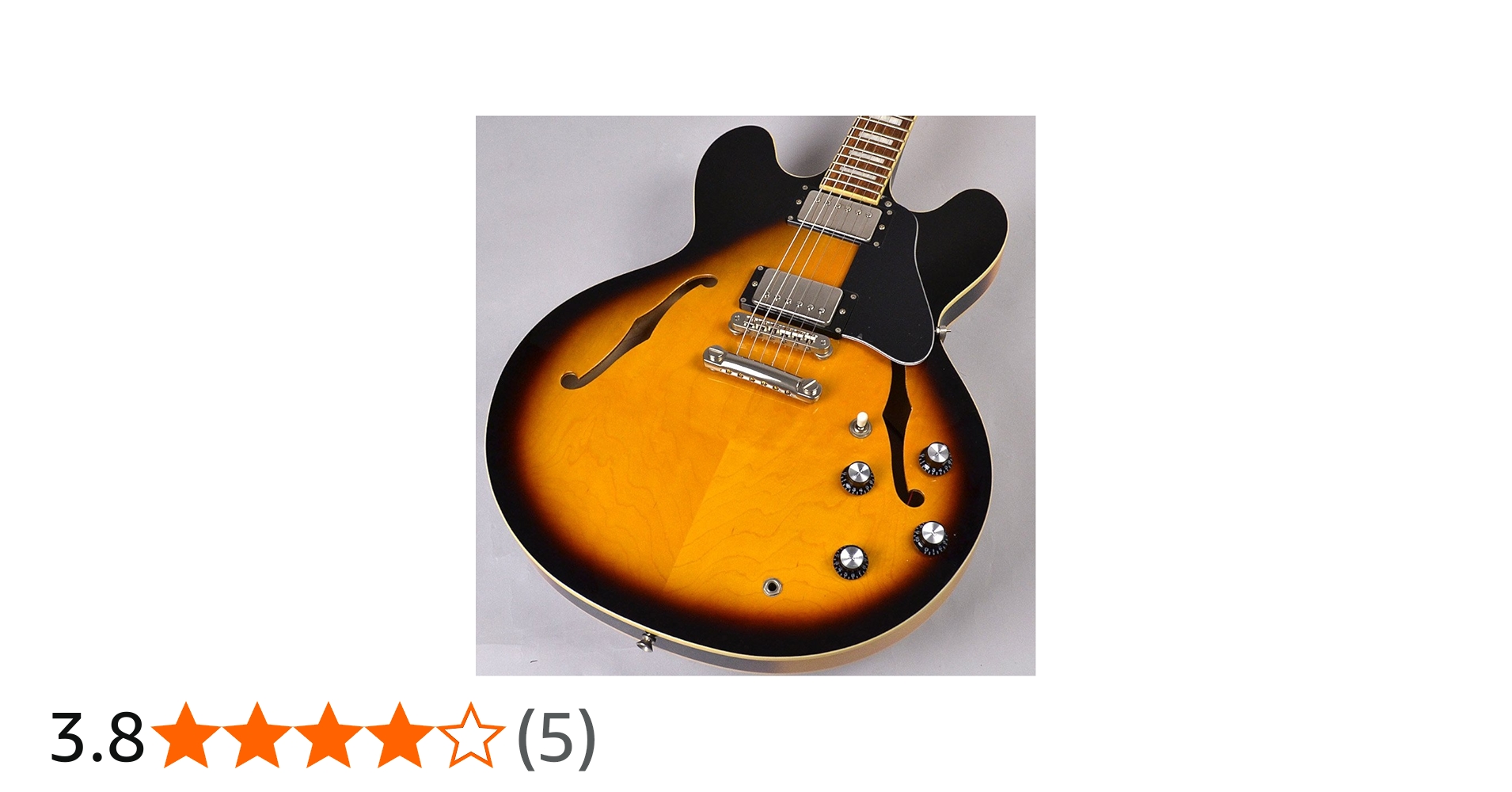 Amazon | Burny SRSA65 BS エレキギター セミアコ ES-335タイプ ホロウ