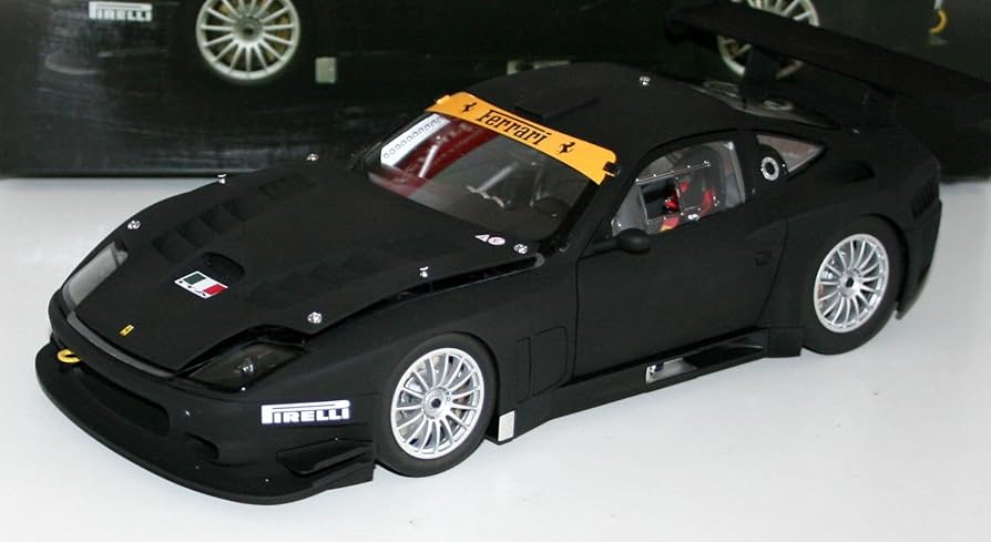 Amazon.co.jp: 京商 1/18 フェラーリ 575 GTC 2005 ブラック K08392A