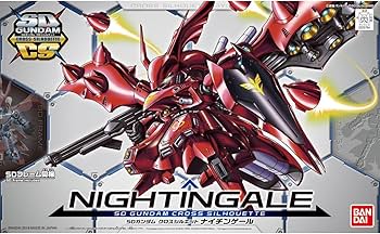 Amazon | SDガンダム クロスシルエット ナイチンゲール 色分け済み