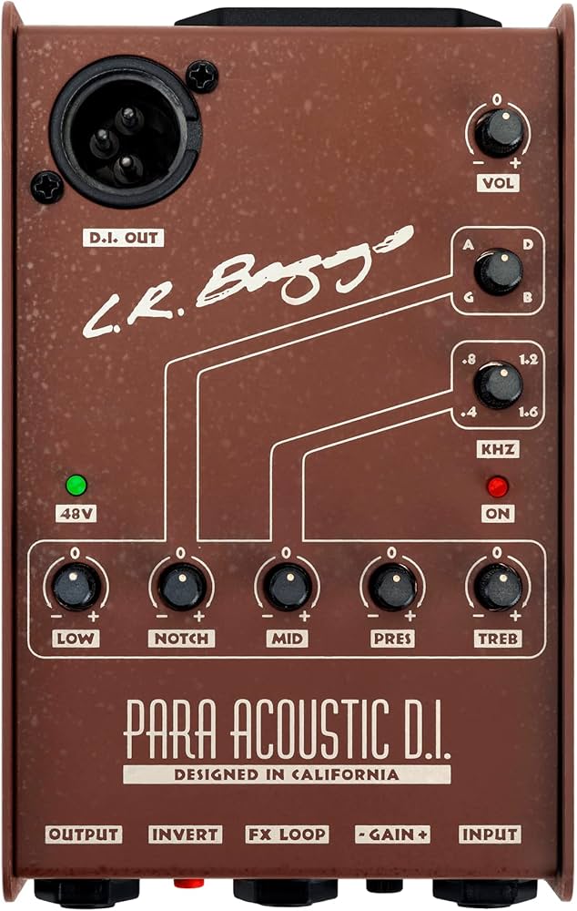 LR Baggs Para Acoustic DI : Amazon.ca: Musical Instruments, Stage