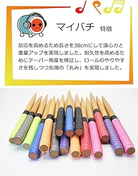 Amazon.co.jp: XUANDONG 適用太鼓の達人 マイバチ 太鼓バチ 交換用