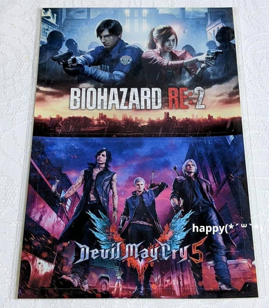Amazon.co.jp: バイオハザード RE:2 デビルメイクライ5 非売品