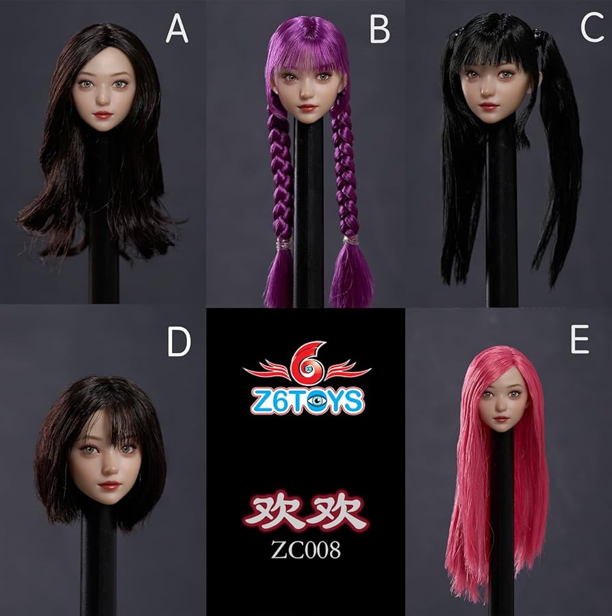 Amazon.co.jp: Z6TOYS 1/6 フィギュア 女優 女性 可動目ヘッド
