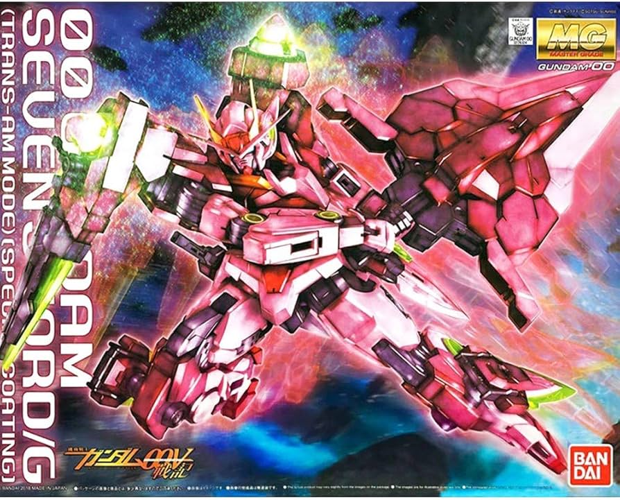 Amazon | MG 1/100 ダブルオーガンダム セブンソード/G (トランザム