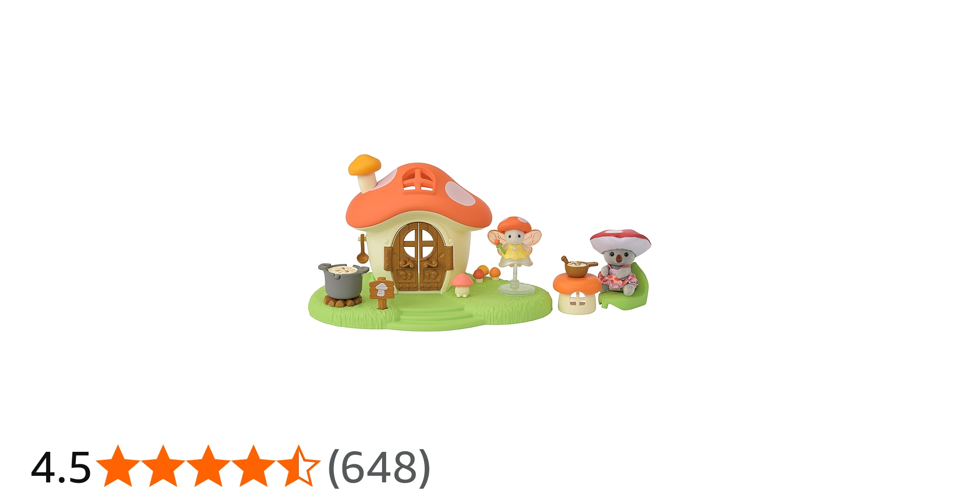 Amazon | シルバニアファミリー 【 妖精さんのきのこのお家 】 F-43 ST