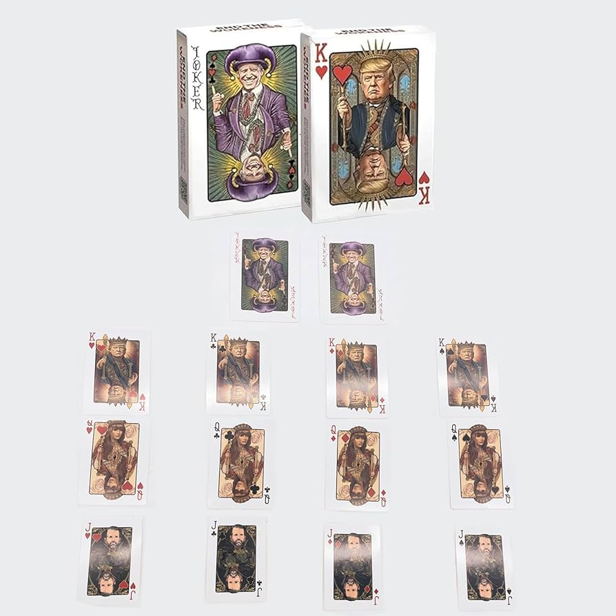 Amazon.com: Bivpreom Trump Playing Cards，Trump Family Poker